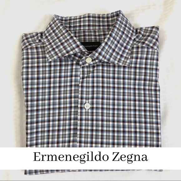Ermenegildo Zegna Other - Ermenegildo Zegna Button Down Shirt sz L